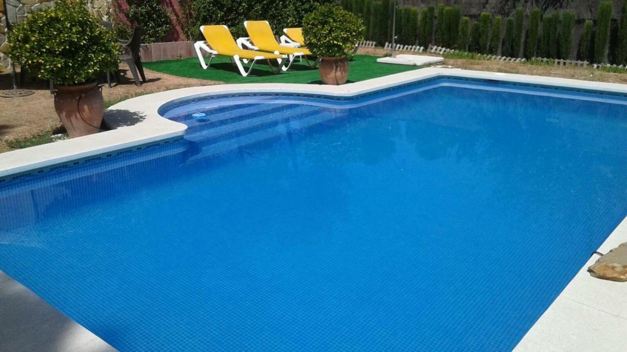 فيلا Casa Encantadora Con Piscina Privada Y Chimenea Las Jaras المظهر الخارجي الصورة